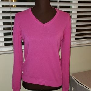 Italian Designer V-neck Cashmere sweater